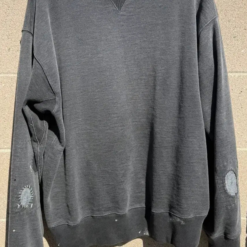 [BUNJANG] RRL Distressed Sweatshirt XL / rrl 디스트레스 스웻셔츠 xl