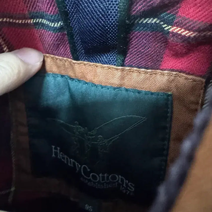 [BUNJANG] Henry Cotton Safari Jacket / (95)헨리코튼 사파리 야상자켓