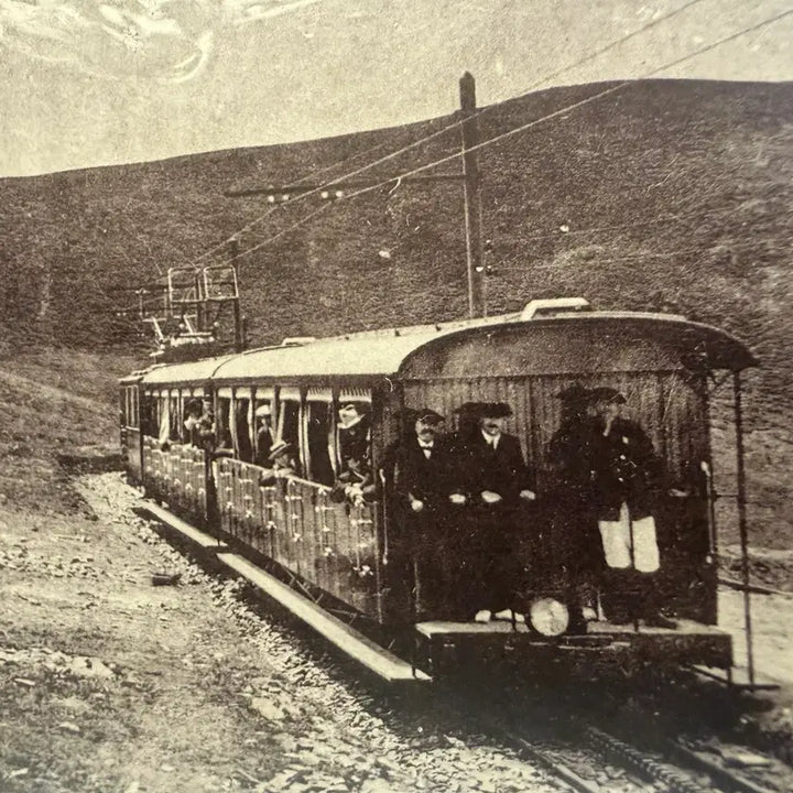 [BUNJANG] Labouche Freres Superbagnères Electric Cog Railway Vintage Postcard / 1920년 - 프랑스 피레네 루숑 수페르바네르 전기 톱니바퀴 철도 관광