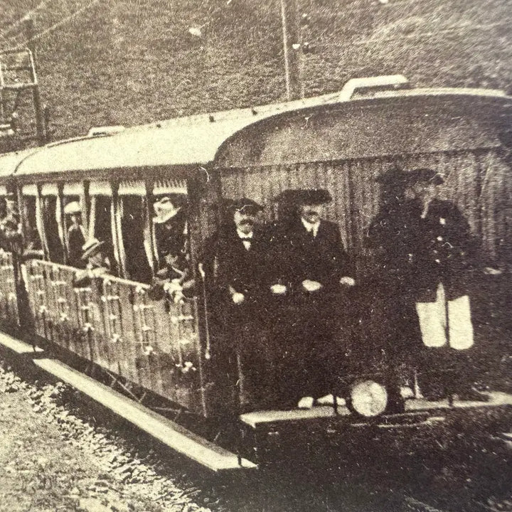 [BUNJANG] Labouche Freres Superbagnères Electric Cog Railway Vintage Postcard / 1920년 - 프랑스 피레네 루숑 수페르바네르 전기 톱니바퀴 철도 관광