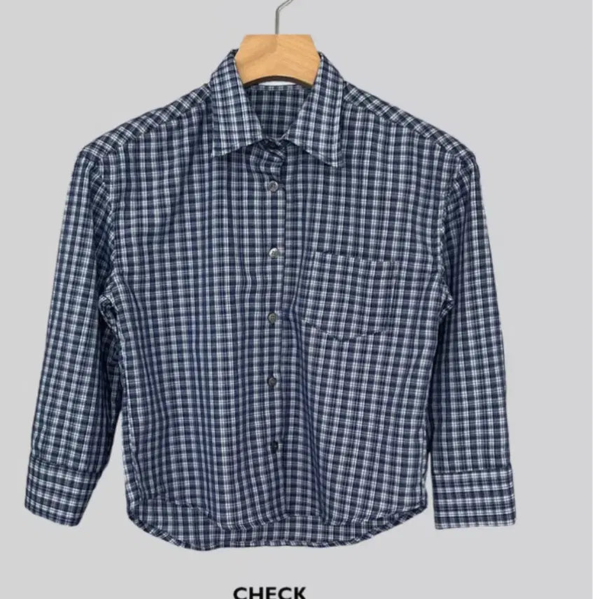 [SOLD OUT] 어텀 피버셔츠 체크