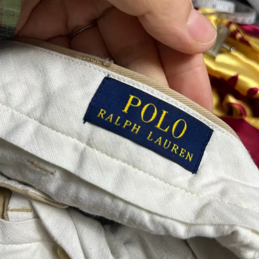 [BUNJANG] Polo Ralph Lauren Dog Embroidered Chino Pants / 폴로 랄프로렌 Polo Ralph Lauren 도그 자수 치노 팬츠