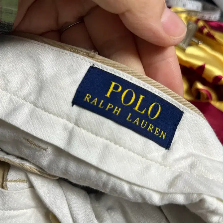 [BUNJANG] Polo Ralph Lauren Dog Embroidered Chino Pants / 폴로 랄프로렌 Polo Ralph Lauren 도그 자수 치노 팬츠
