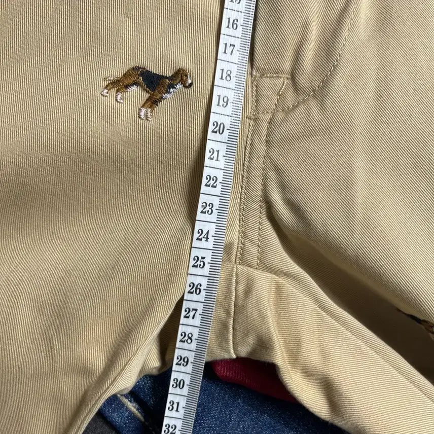 [BUNJANG] Polo Ralph Lauren Dog Embroidered Chino Pants / 폴로 랄프로렌 Polo Ralph Lauren 도그 자수 치노 팬츠