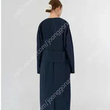 [BUNJANG] LE17SEPTEMBRE Belted Long Dress / LE17SEPTEMBRE 벨티드 롱원피스