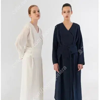 [BUNJANG] LE17SEPTEMBRE Belted Long Dress / LE17SEPTEMBRE 벨티드 롱원피스