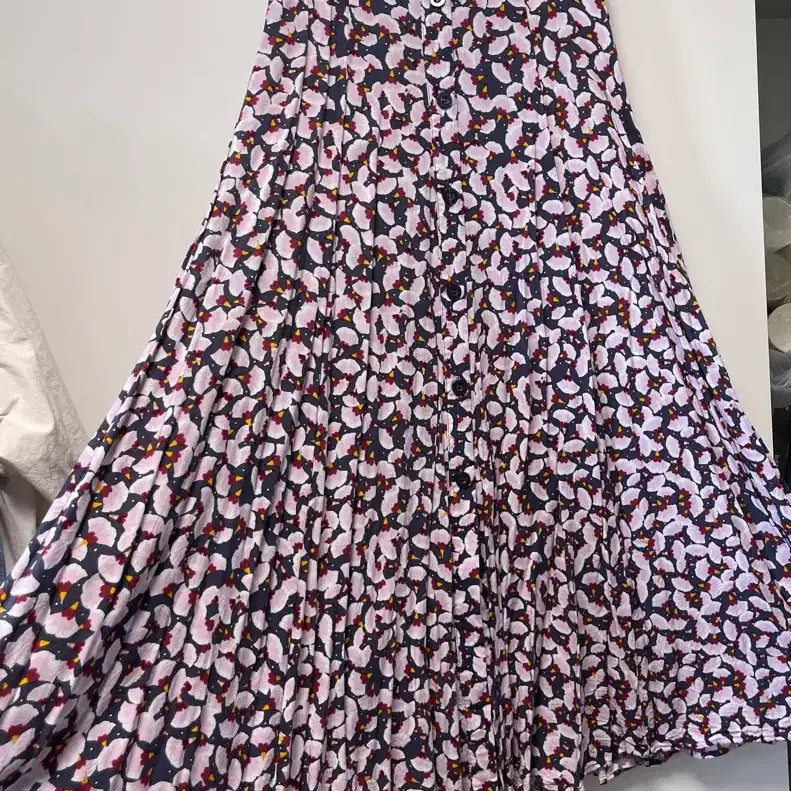 [BUNJANG] H&amp;M Anna Glover Floral Long Skirt / H&amp;M x Anna Glover 플라워 롱 스커트 사이즈 34(4)
