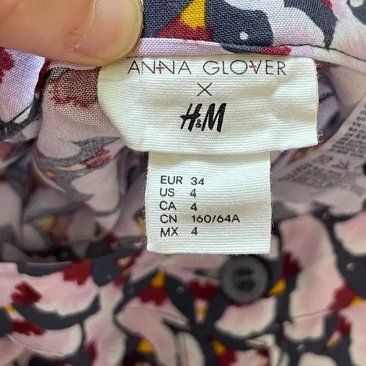 [BUNJANG] H&amp;M Anna Glover Floral Long Skirt / H&amp;M x Anna Glover 플라워 롱 스커트 사이즈 34(4)