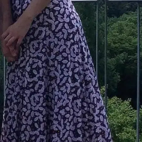 [BUNJANG] H&amp;M Anna Glover Floral Long Skirt / H&amp;M x Anna Glover 플라워 롱 스커트 사이즈 34(4)