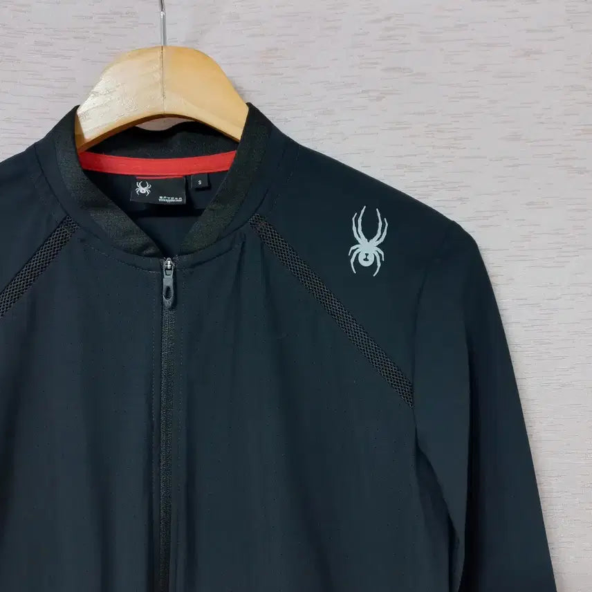 [BUNJANG] Spider Black Zip-Up Jacket / B4-21/스파이더 블랙 집업자켓