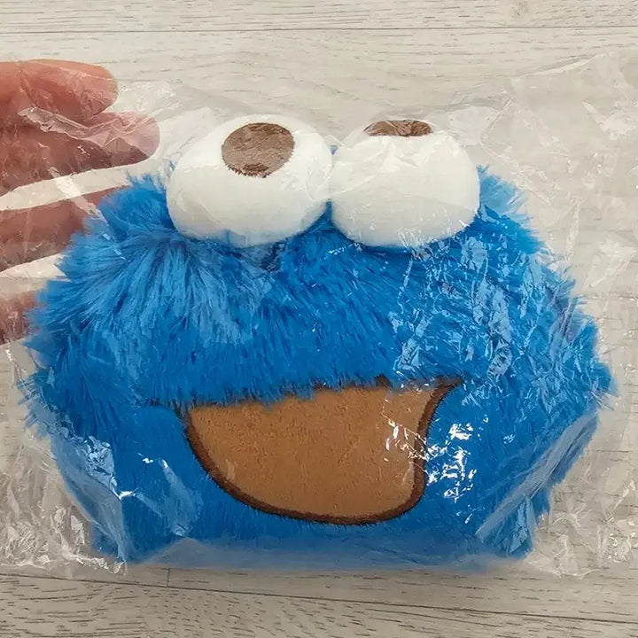 [BUNJANG] Sesame Street Cookie Monster Card Pouch Keyring / 새서미 새서미스트리트 릴패스 카드 파우치 겸욕 키링 새제품