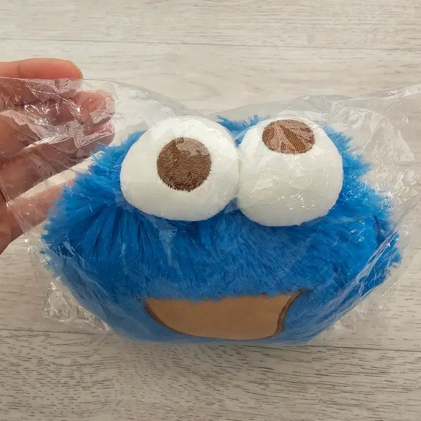 [BUNJANG] Sesame Street Cookie Monster Card Pouch Keyring / 새서미 새서미스트리트 릴패스 카드 파우치 겸욕 키링 새제품