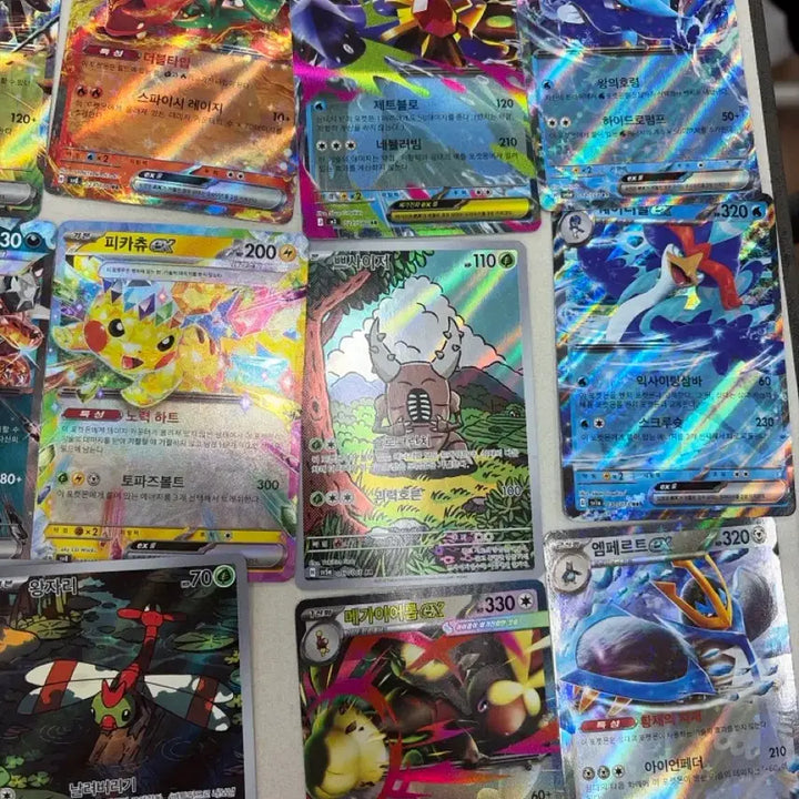 [BUNJANG] Pokemon Card Bundle Set (Sabrina SR Included) / 포켓몬 카드 일괄 판매(금랑 sr 포함)