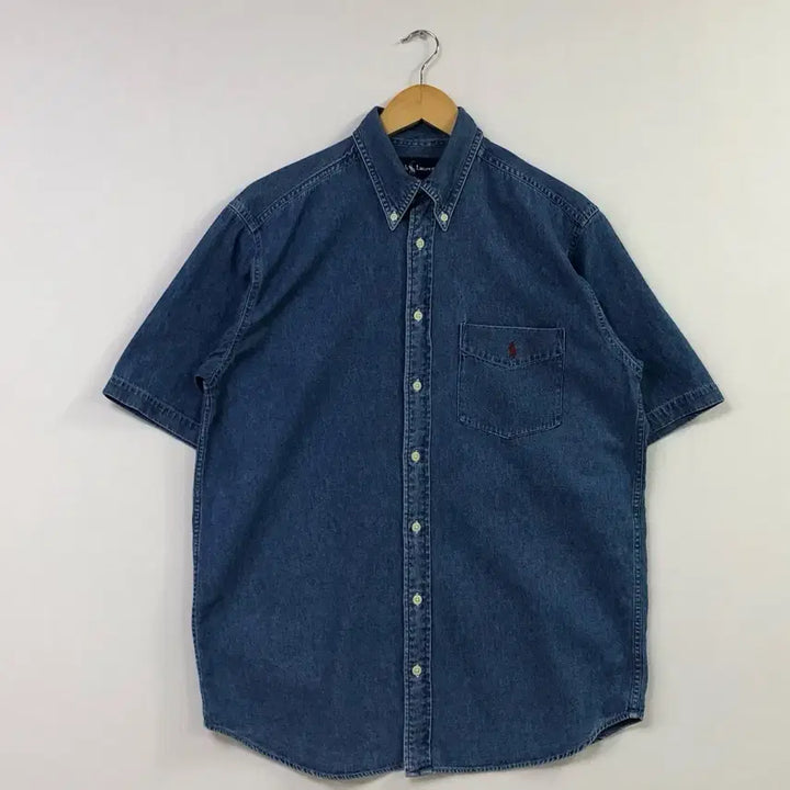 [SOLD OUT] L 폴로 데님 셔츠