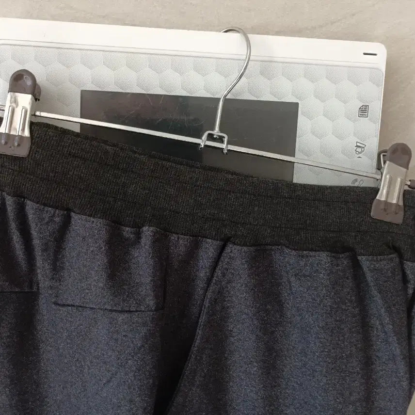[BUNJANG] National Geographic Charcoal Gray Cotton Jogger Pants / 내셔널지오그래픽 춘추용 조거타잎 면바지 L 새상품 차콜그레이색