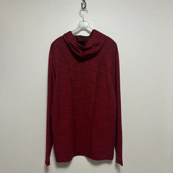 [SOLD OUT] 언더아머 레드 후드 기능성 긴팔 L