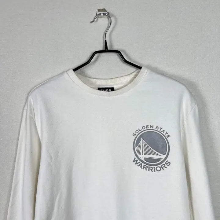 [BUNJANG] NBA Golden State Warriors Cotton Long Sleeve T-shirt / NBA/면 맨투맨 긴팔 티 남L 100/라덴