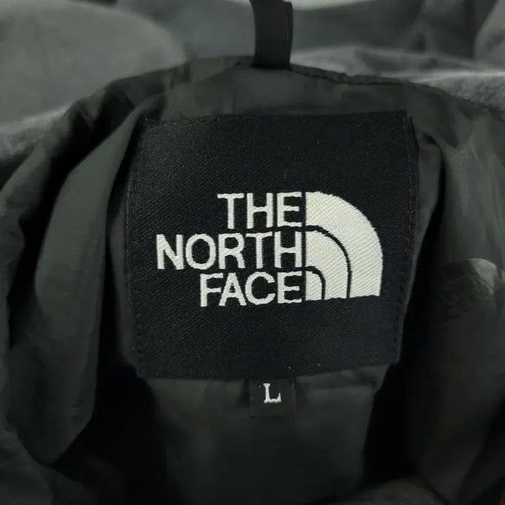 [BUNJANG] The North Face Deep Gray Black Two-Way Zipper Ski/Snowboard Jacket / 노스페이스 JP 딥그레이 블랙 배색 로고 투웨이지퍼 스키복 보드복 후드