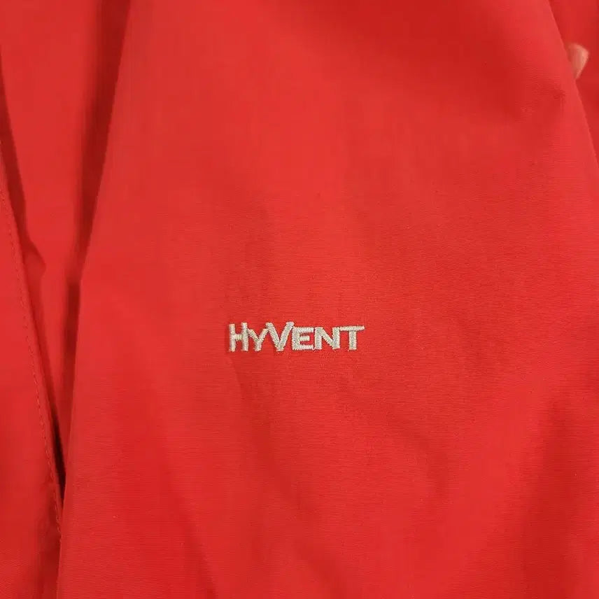 [BUNJANG] The North Face Gloria Reglan Hyvent Nylon Windbreaker Jacket / 노스페이스 레드 그레이 로고 레글런 하이벤트 글로리아 나일론 바람막이 S