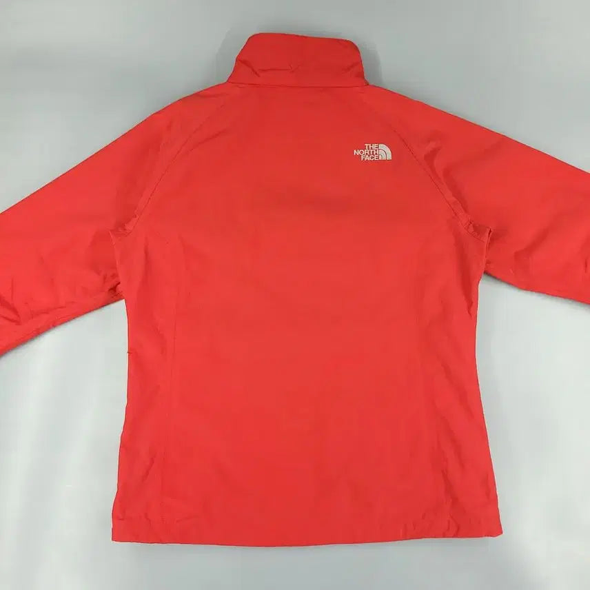 [BUNJANG] The North Face Gloria Reglan Hyvent Nylon Windbreaker Jacket / 노스페이스 레드 그레이 로고 레글런 하이벤트 글로리아 나일론 바람막이 S