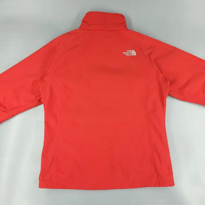 [BUNJANG] The North Face Gloria Reglan Hyvent Nylon Windbreaker Jacket / 노스페이스 레드 그레이 로고 레글런 하이벤트 글로리아 나일론 바람막이 S
