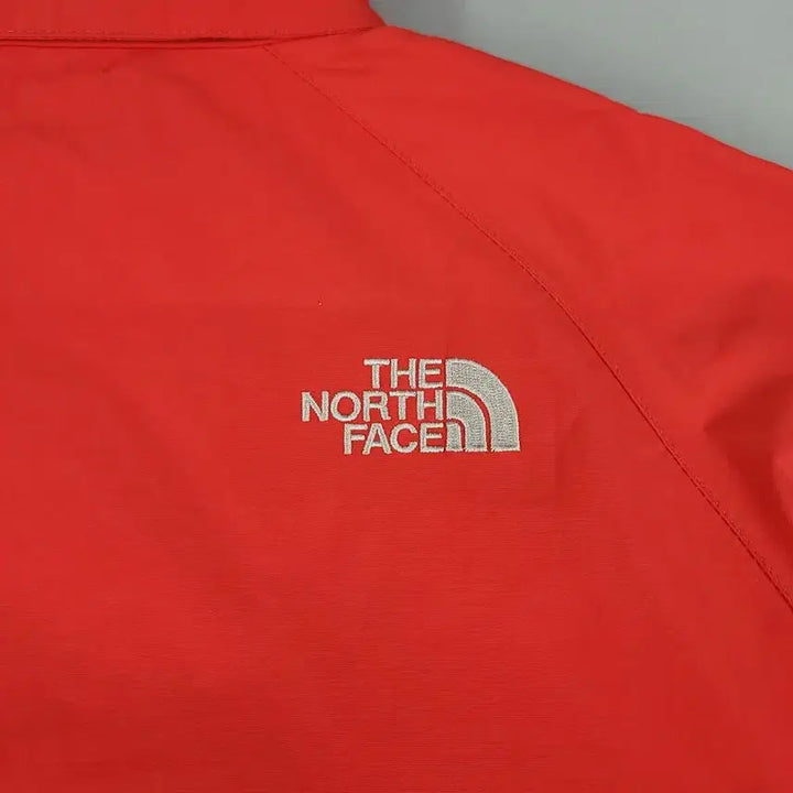 [BUNJANG] The North Face Gloria Reglan Hyvent Nylon Windbreaker Jacket / 노스페이스 레드 그레이 로고 레글런 하이벤트 글로리아 나일론 바람막이 S