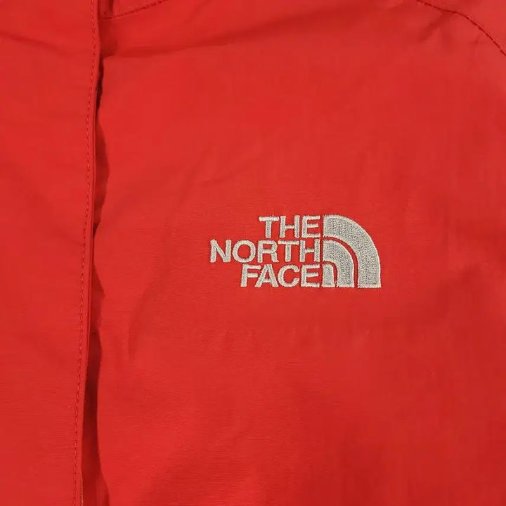 [BUNJANG] The North Face Gloria Reglan Hyvent Nylon Windbreaker Jacket / 노스페이스 레드 그레이 로고 레글런 하이벤트 글로리아 나일론 바람막이 S