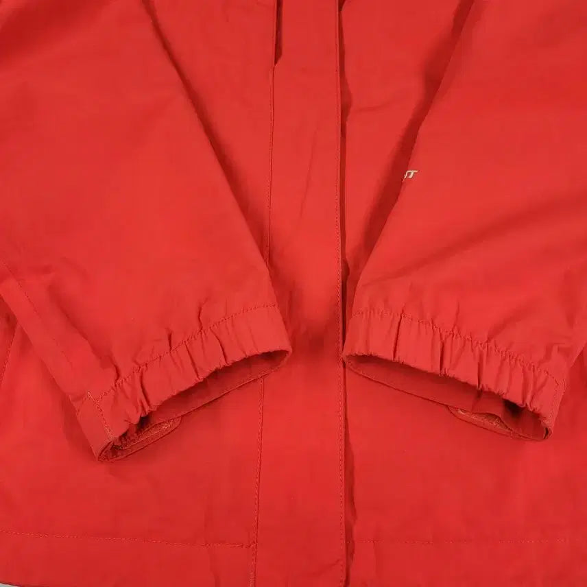 [BUNJANG] The North Face Gloria Reglan Hyvent Nylon Windbreaker Jacket / 노스페이스 레드 그레이 로고 레글런 하이벤트 글로리아 나일론 바람막이 S