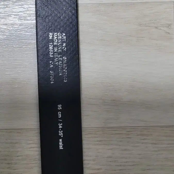 [SOLD OUT] 화이트/블랙 2세트 가죽 벨트 새상품 풀박스
