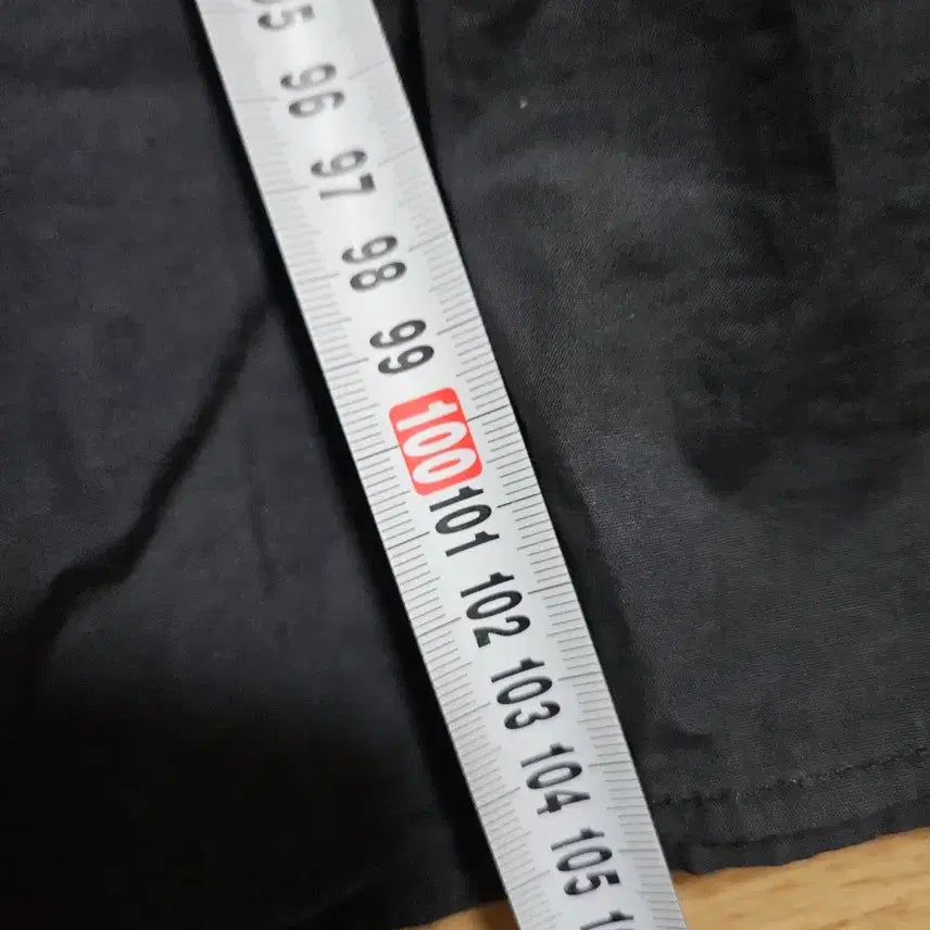 [BUNJANG] Black Long Sleeve Dress Size 66 / 블랙 반팔 롱 원피스 66