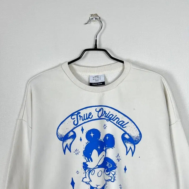 [BUNJANG] Frank Stone Mickey Mouse Fleece Sweatshirt / 프랭크스톤/미키마우스 기모 맨투맨 공용90 S/라덴