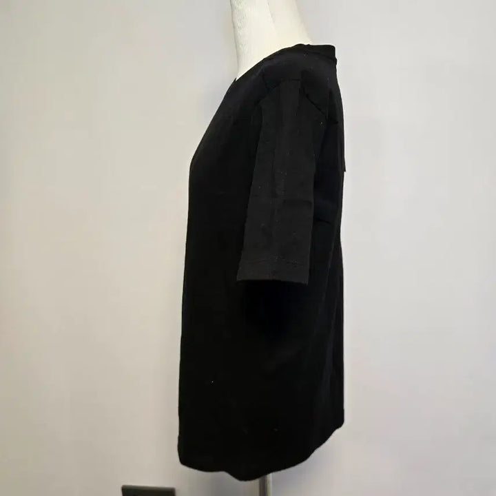 [BUNJANG] ZARA Basic Black Short Sleeve T-shirt / (S)새낭품 ZARA 무지 블랙 반팔 티셔츠