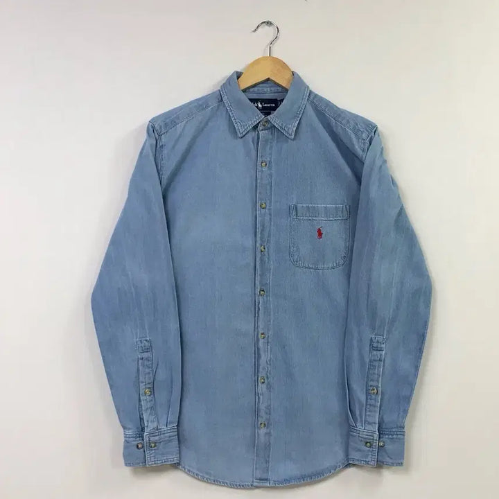 [SOLD OUT] L 폴로 데님 셔츠