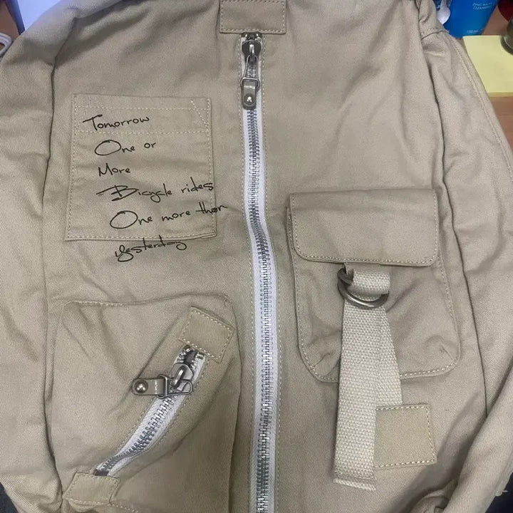 [BUNJANG] Tomboy Canvas Backpack / 톰보이 캔버스 백팩 면 배낭 새상품급