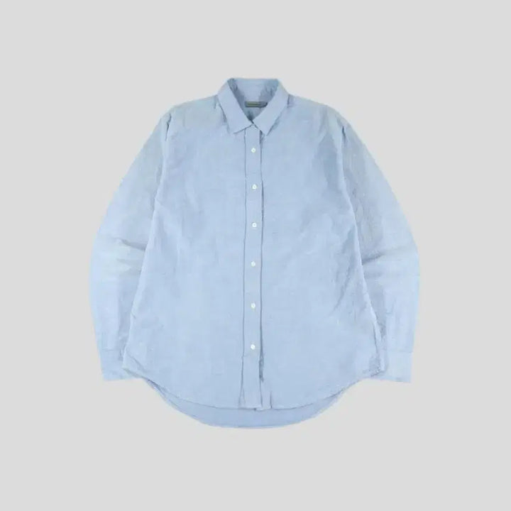[BUNJANG] Calvin Klein Jeans Sky Blue Cotton Shirt / 캘빈클라인 진스 스카이블루 코튼 남방 셔츠 S