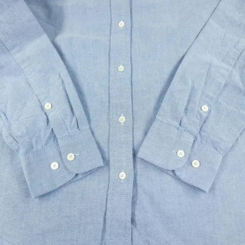 [BUNJANG] Calvin Klein Jeans Sky Blue Cotton Shirt / 캘빈클라인 진스 스카이블루 코튼 남방 셔츠 S