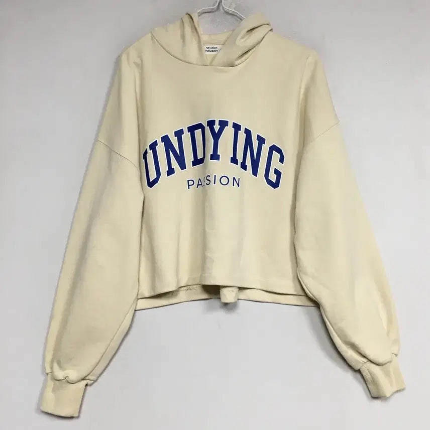 [BUNJANG] Studio Tomboy Lettering Hoodie F / 스튜디오톰보이 레터링 후드 티셔츠 F