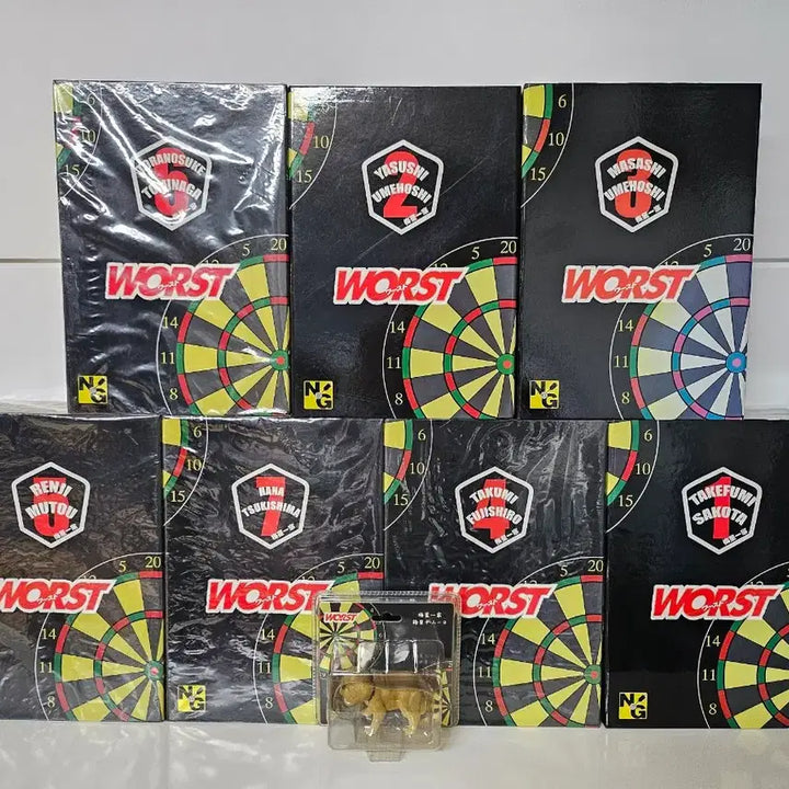 [BUNJANG] Dive Crows Worst Umehoshi Family 8-Piece Figure Bundle Set / dive 크로우즈 워스트 우메호시 일가 8종 피규어 풀세트 일괄판매
