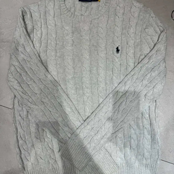 [BUNJANG] Polo Ralph Lauren Cable Knit Sweater / 폴로 랄프로렌 꽈베기 니트팝니다