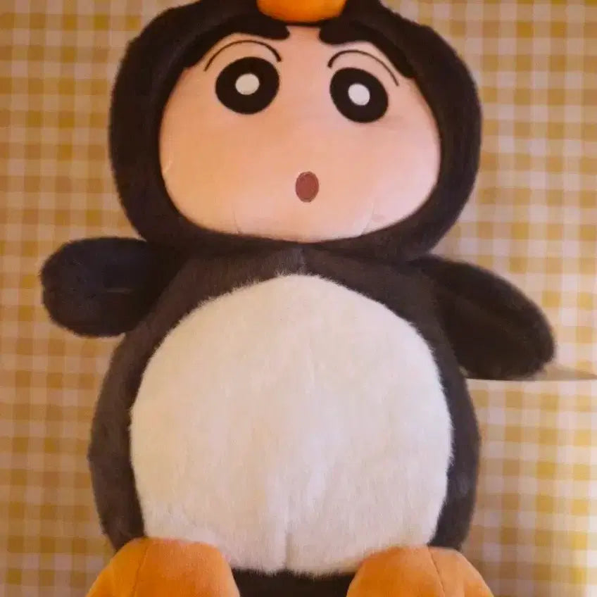[BUNJANG] Crayon Shin-chan Penguin 32cm Plush Doll / 짱구 펭귄 32cm인형(새상품)