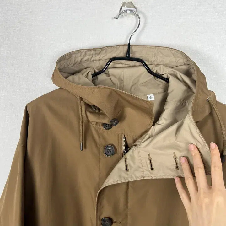 [BUNJANG] Uniqlo U Hooded Coat Long Jacket Men&