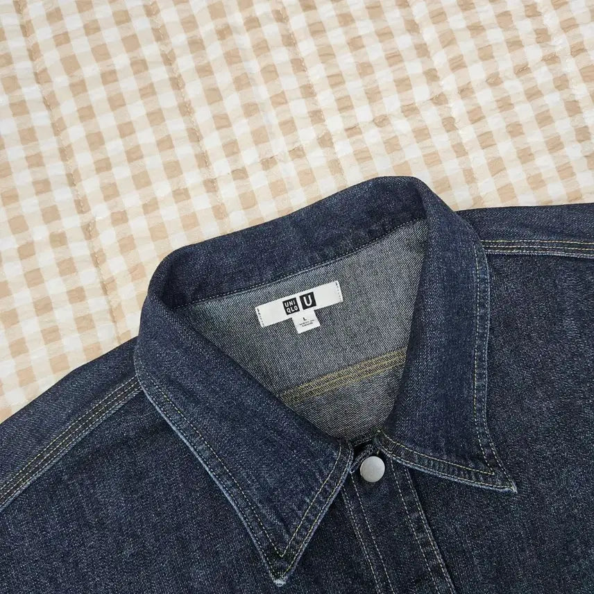 [BUNJANG] Uniqlo Oversized Denim Jacket Men&