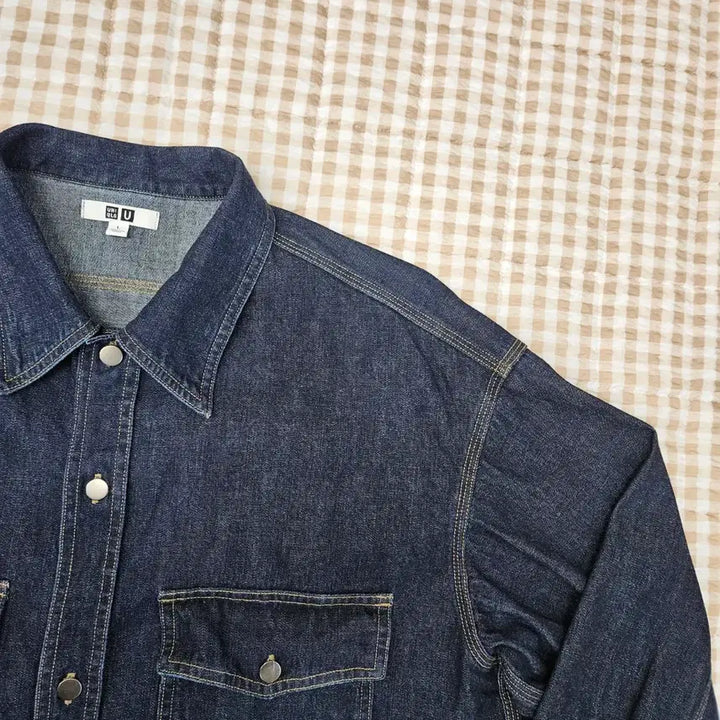[BUNJANG] Uniqlo Oversized Denim Jacket Men&