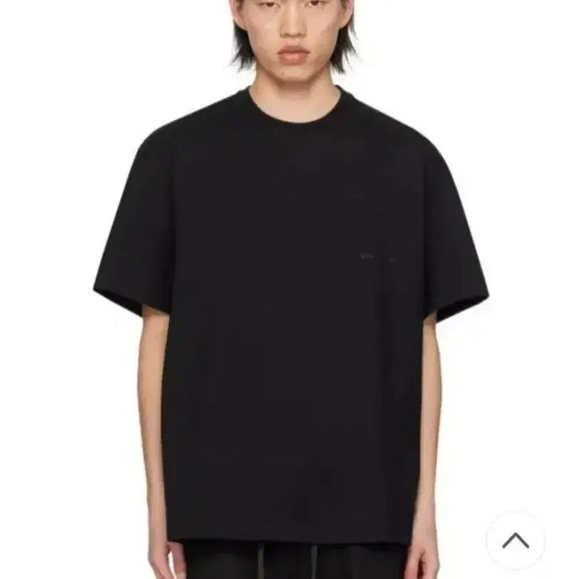 [SOLD OUT] 우영미 백 로고 레더 패치 오버핏 티셔츠 100  105
