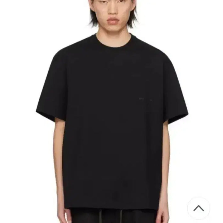 [SOLD OUT] 우영미 백 로고 레더 패치 오버핏 티셔츠 100  105