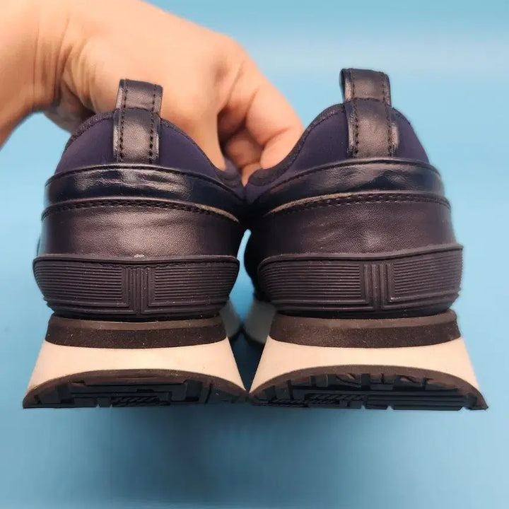 [BUNJANG] Lanvin Navy Slip-on 250 Shoes / oo 랑방 네이비 슬립온 250 굽6