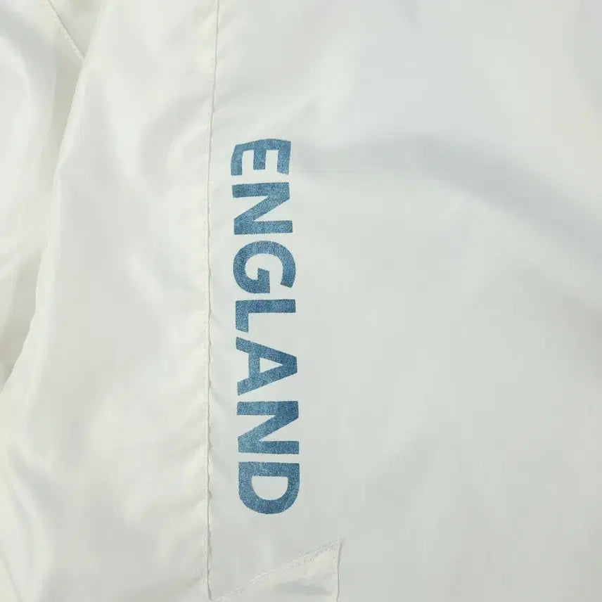 [BUNJANG] Umbro England Logo Mesh Jersey Top / 엄브로 00s 화이트 레드 네이비 배색 로고 잉글랜드 가오리핏 이너메쉬