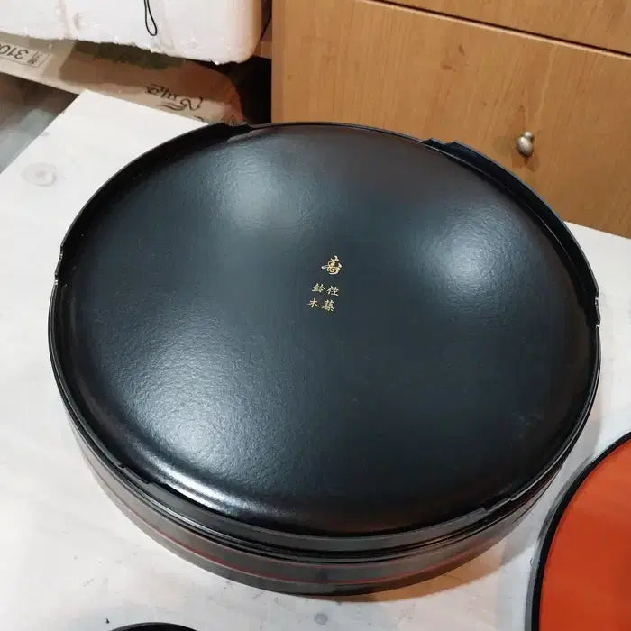 [BUNJANG] 1970s Japanese Large Lunch Box and Rice Bowl Set / 1970 일제 대형 찬합과 밥공기 세트