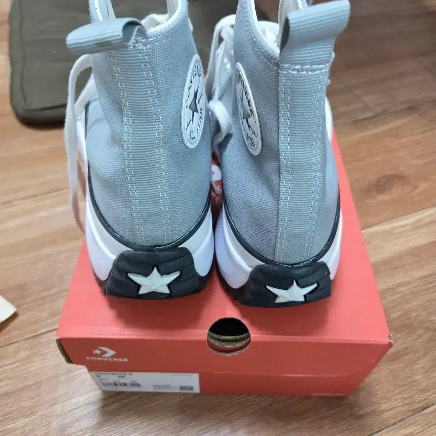 [BUNJANG] Converse Run Star Hike High Seasonal Color Ash Stone Sneakers / 컨버스 런스타 하이크 하이 시즈널 컬러 애쉬 스톤 265