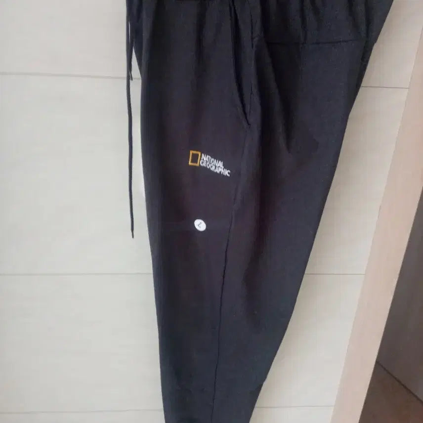 [BUNJANG] National Geographic Jogger Pants Charcoal Gray (L) / 내셔널지오그래픽 춘추용 조거 면바지 L 새상품 차콜그레이색